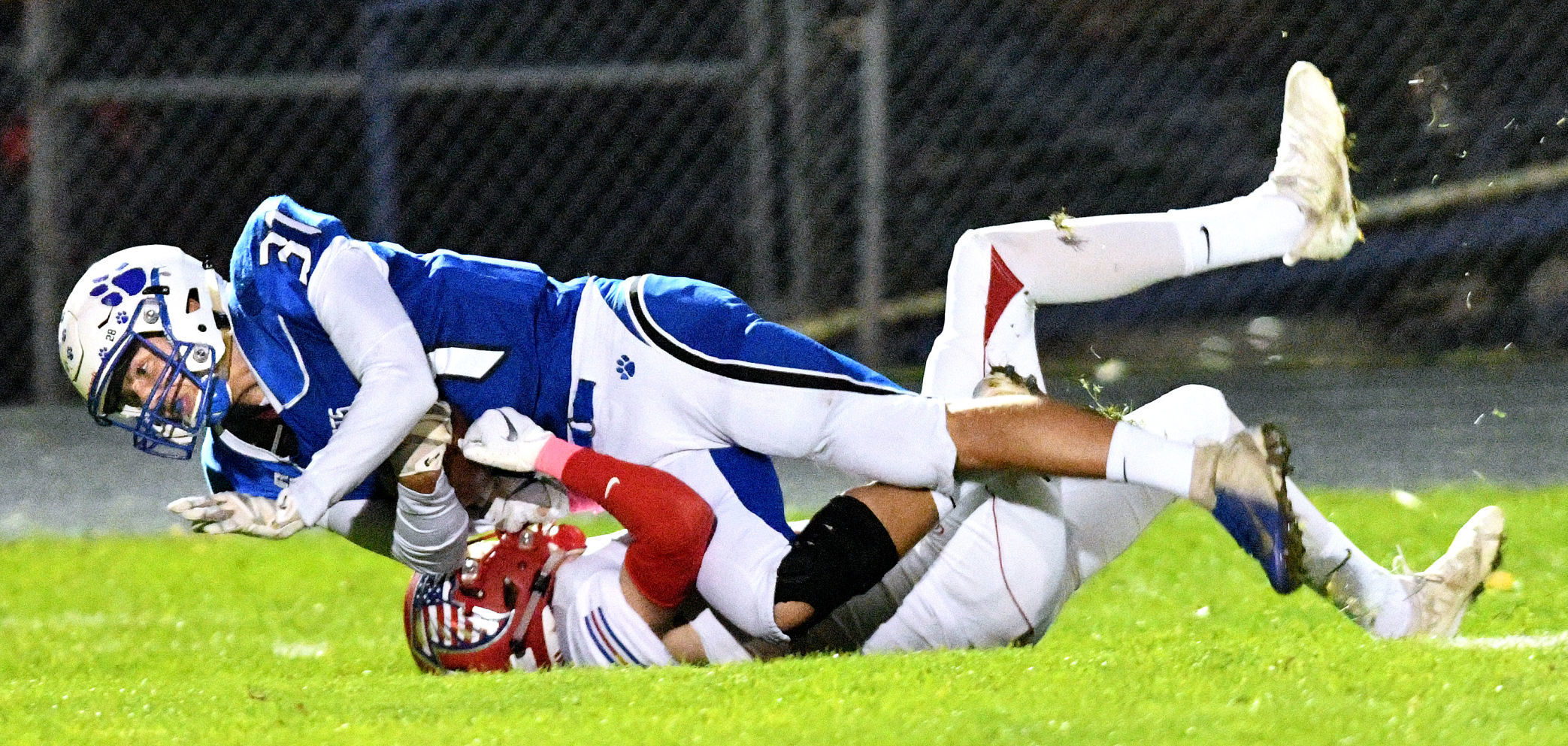 West Lyon vs West Sioux football